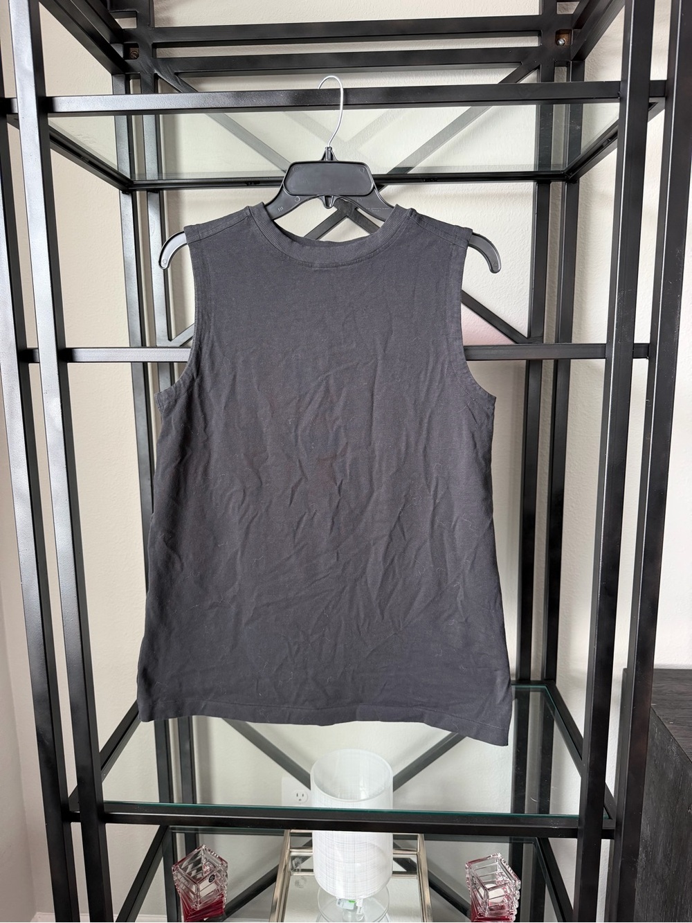 lululemon athletica Black Sleeveless Tee